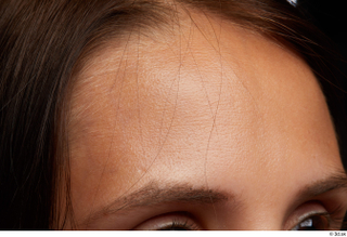  HD Face Skin Vanessa Angel eyebrow face forehead skin pores skin texture 0001.jpg